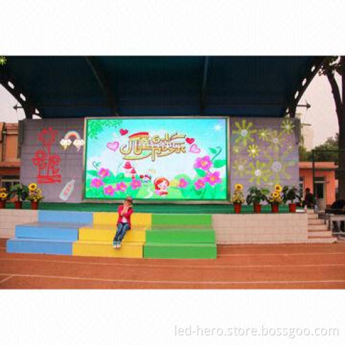 Outdoor LED Display with High-brightness, Good Waterproof, Long Lifespan